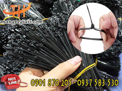 dây rút nhựa đen