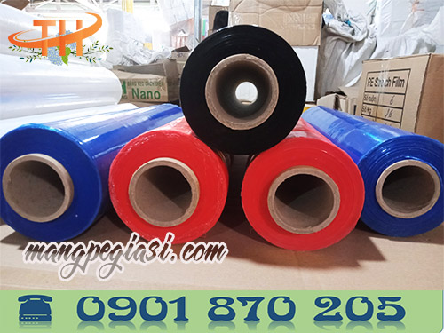 Màng pe màu khổ 50cm * 3kg * lõi 200gr