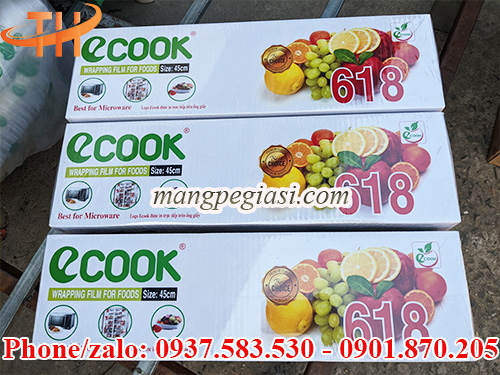 Màng bọc thực phẩm Ecook 618