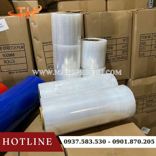 Màng chít PE cuộn nhỏ Màng chít PE cuộn nhỏ