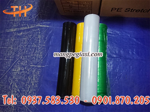 màng pe màu công nghiệp giá sỉ rẻ