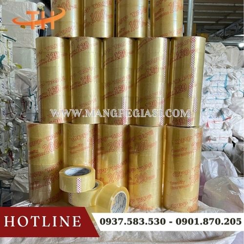Băng keo trong 100y, 120y, 200y Băng keo trong 100y, 120y, 200y
