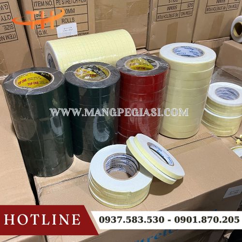 Băng keo xốp 2 mặt 1F2, 2F4, 4F8 Băng keo xốp 2 mặt 1F2, 2F4, 4F8