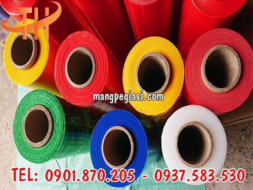 Màng pe có nhiều màu sắc khác nhau