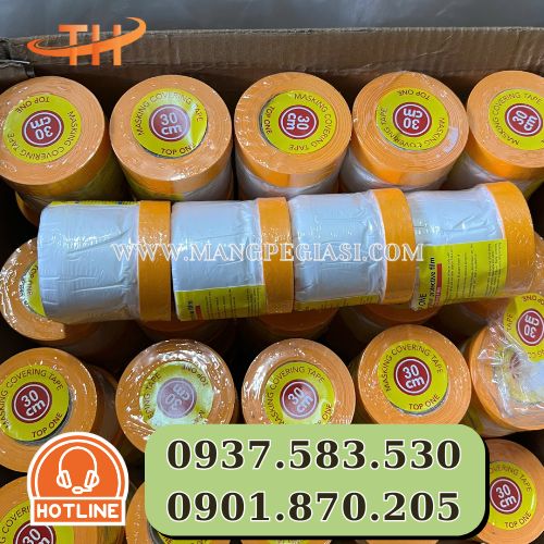 Băng keo che sơn chịu nhiệt tốt Băng keo che sơn chịu nhiệt tốt