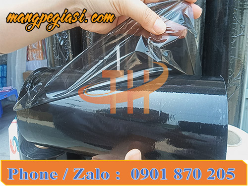 Màng pe dai, có độ co giãn tốt, không thấm nước