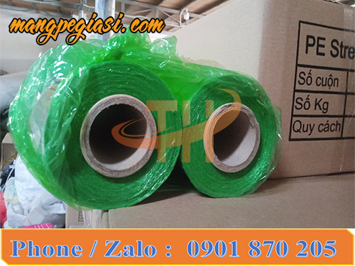 Cuộn màng pe xanh lá khổ 50cm * 3kg * lõi 200gr