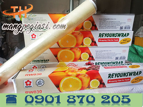 Cuộn màng bọc thực phẩm Reyouns kt 30cm * 30m
