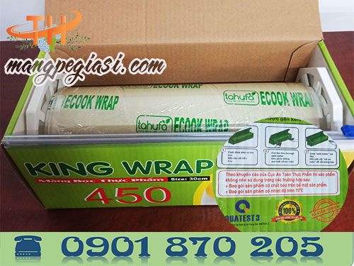 Màng bọc thực phẩm King Wrap kt 30cm * 450