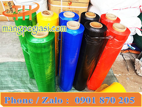 Màng pe quấn tay nhiều màu trọng lượng 3kg