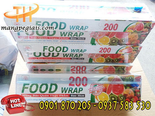Màng bọc thực phẩm Food Wrap kt 30cm x 200