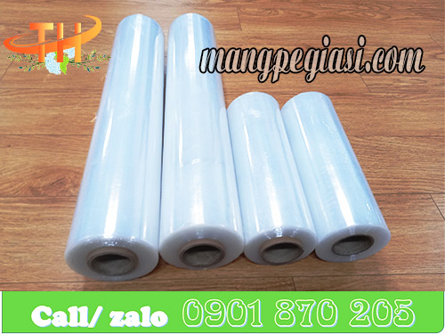 Cuộn màng pe trong suốt khổ 25cm & 50cm