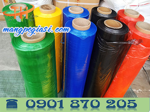 Cuộn màng pe nhiều màu khổ 50cm * 3kg * lõi 200gr