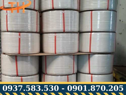 Dây đai nhựa màu trắng