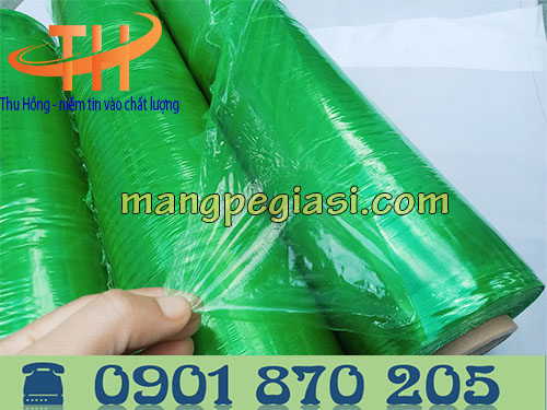 Màng pe quấn hàng màu xanh lá