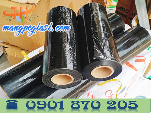 Cuộn pe đen khổ 50cm * 3kg * lõi 200gr và cắt đôi khổ 25cm