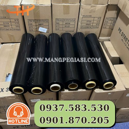 Cuộn PE màu đen 3kg Cuộn PE màu đen 3kg