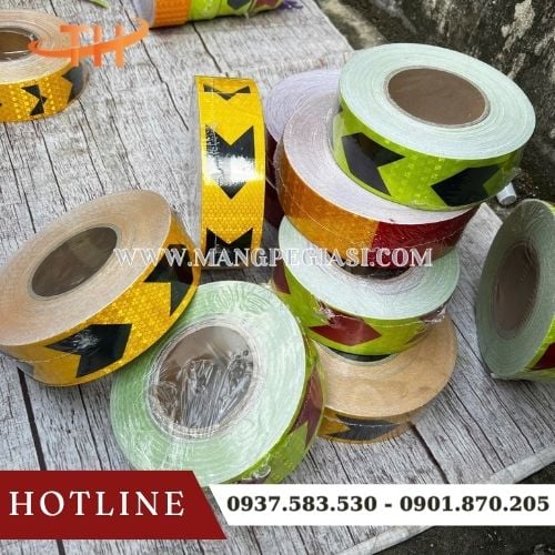 Băng dính phàn quang dán cảnh báo Băng dính phàn quang dán cảnh báo