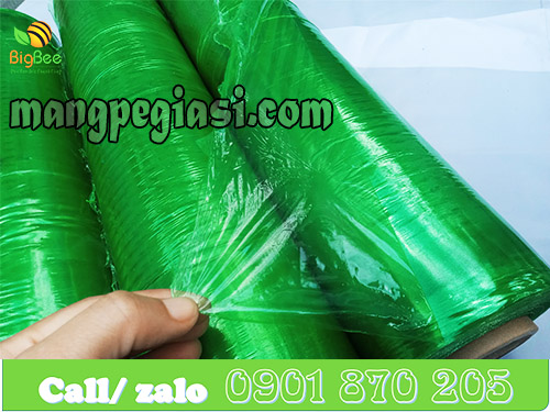 Màng PE xanh lá trọng lượng 3kg * lõi 200gr