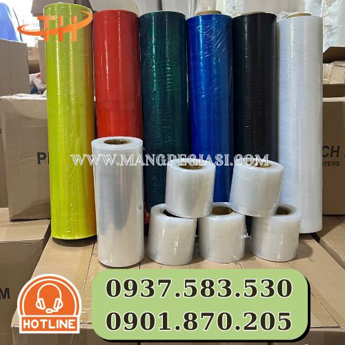 Màng chít PE bọc hàng chất lượng Màng chít PE bọc hàng chất lượng