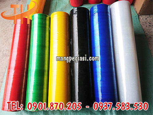 Màng pe được Thu Hồng cung cấp với nhiều màu sắc khác nhau