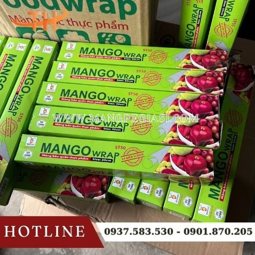Màng bọc thực phẩm Mango ST50 chính hãng Màng bọc thực phẩm Mango ST50 chính hãng