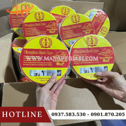 Băng keo lưới thạch cao chính hãng Băng keo lưới thạch cao chính hãng