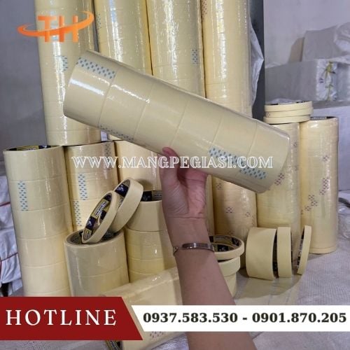 Băng keo giấy nhăn đa năng tiện dụng Băng keo giấy nhăn đa năng tiện dụng