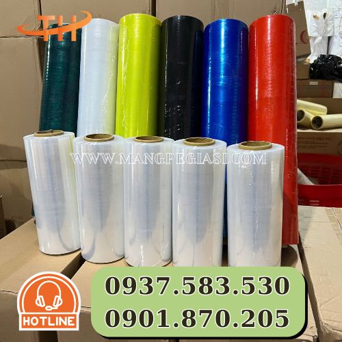 Màng PE quấn hàng pallet Màng PE quấn hàng pallet