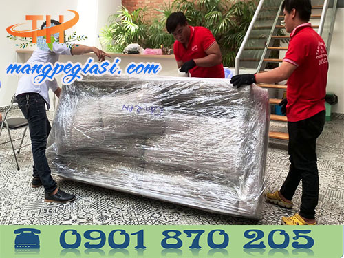 Quấn màng pe chống bụi chống trầy