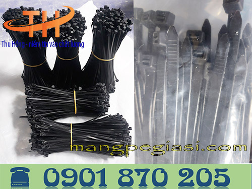 Dây rút nhựa đen kt 5mm * 50cm