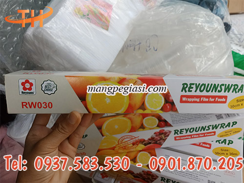 Màng bọc thực phẩm có nhiều kích thước khác nhau