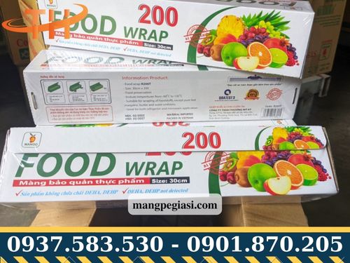 Màng bọc thực phẩm Mango 200 giá tốt