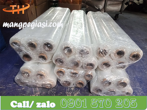 Màng quấn PE quấn pallet trong suốt khổ 1m