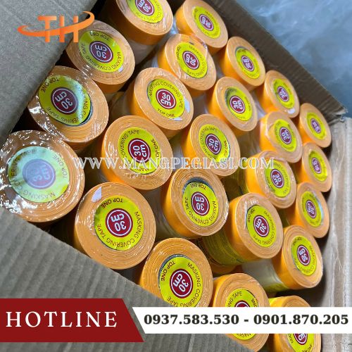 Băng keo nilon che sơn 30cm Băng keo nilon che sơn 30cm