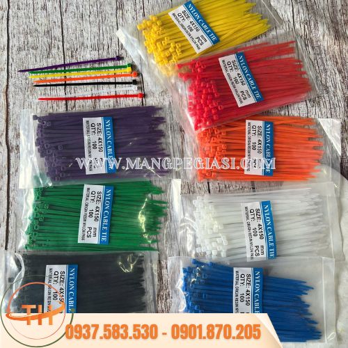 Dây rút nhựa nhiều màu sắc Dây rút nhựa nhiều màu sắc