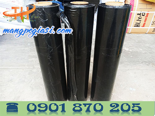 Cuộn pe đen khổ 50cm * 3kg * lõi 200gr