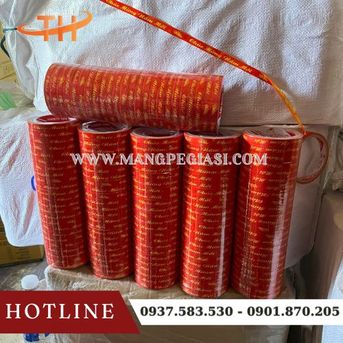 Băng keo in chữ chúc mừng năm mới Băng keo in chữ chúc mừng năm mới