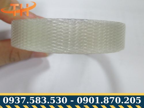 Dây đai nhựa nguyên sinh trắng trong