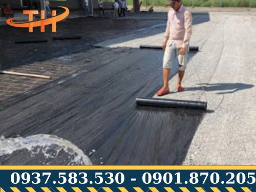 Màng ni lông lót sàn bê tông