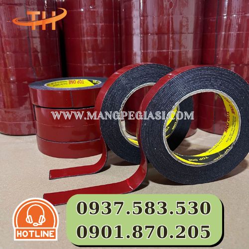 Băng keo xốp 2 mặt siêu dính Băng keo xốp 2 mặt siêu dính