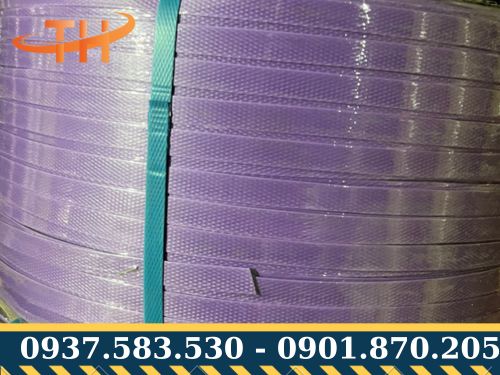 Dây đai nhựa màu tím
