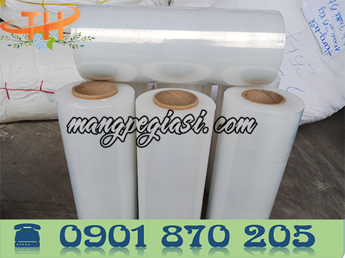 Cuộn pe trong suốt quấn tay khổ 25cm