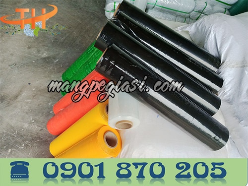 Cuộn màng pe quấn tay màu khổ 50cm