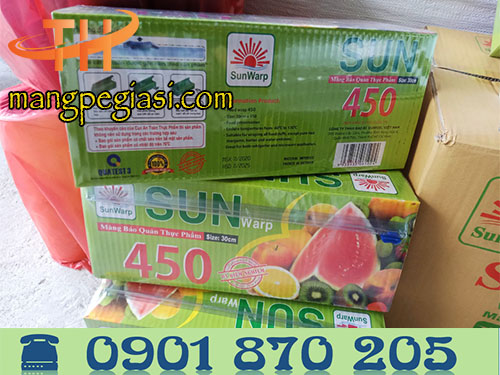 Cuộn màng bọc thực phẩm Sun Wrap 30cm * 450y