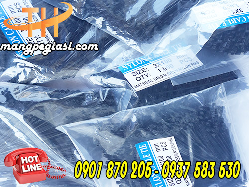 Dây rút nhựa đen 3mm x 1 tấc