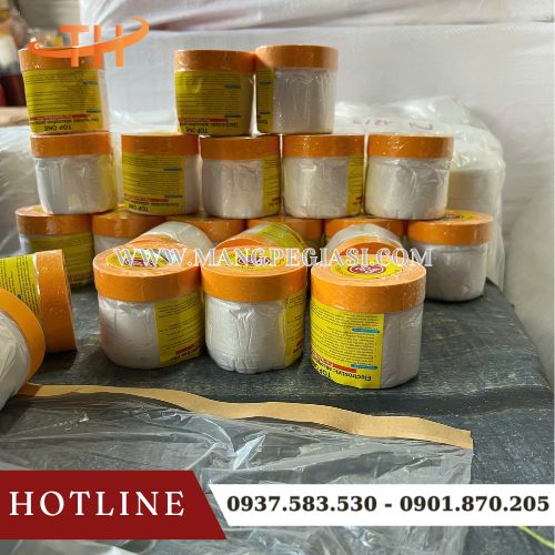 Băng keo nilon che sơn 30cm Băng keo nilon che sơn 30cm