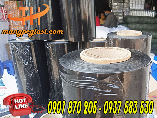 Màng pe đen quấn hàng giá rẻ hcm