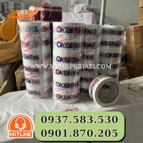 Băng dính in logo theo yêu cầu Băng dính in logo theo yêu cầu