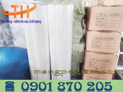 Cuộn màng PE trong suốt khổ 100cm